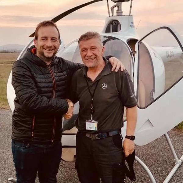 Miroslav Benka úspěšně složil zkoušku dovednosti