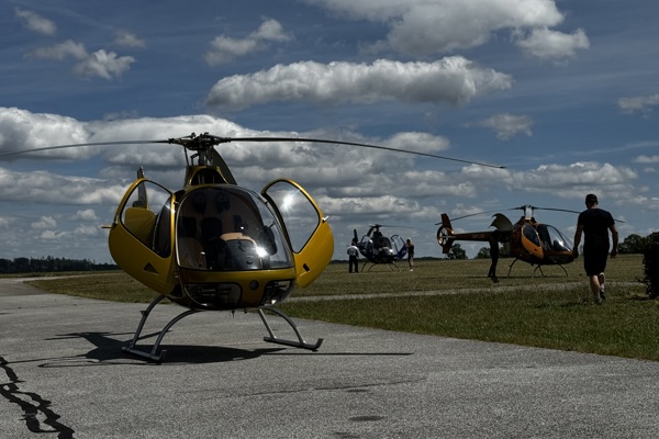 Licence pilota vrtulníku pro zábavu