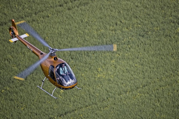 Licence pilota vrtulníku pro zábavu