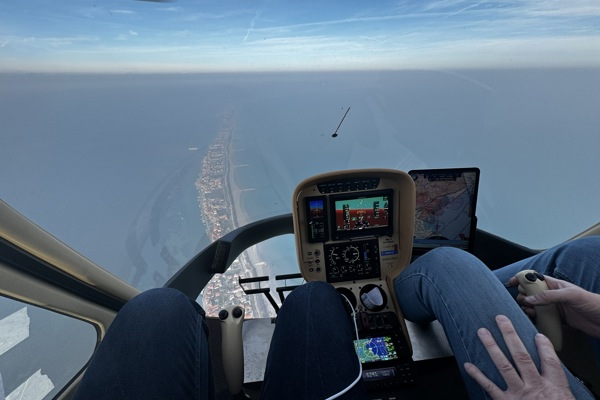 Orange helicopter to Slovakia