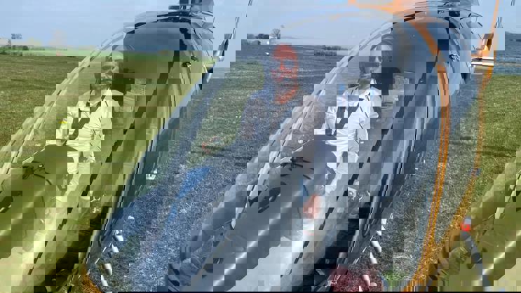 Nikola úspěšně absolvoval svůj první samostatný let